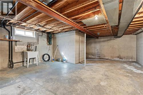 LAUNDRY area with SINK!! Plus LOADS of storage space!! - 589 Mohawk Road W, Hamilton, ON 