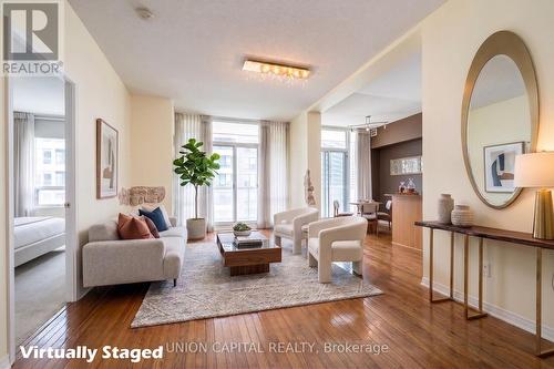 Living Room Virtual Staged - 2002 - 509 Beecroft Road, Toronto, ON 