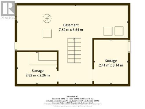 all measurements approx - 573 Bricker Street, Saugeen Shores, ON 