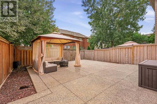 Private Backyard with Pergola - 4828 Verdi Street, Burlington, ON 