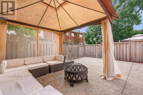Private Backyard with Pergola - 4828 Verdi Street, Burlington, ON 