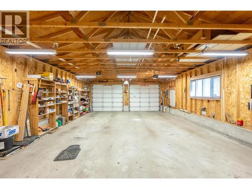 40' Deep x 24'W Garage w/Power - 525 Skagit Avenue, Oliver, BC 