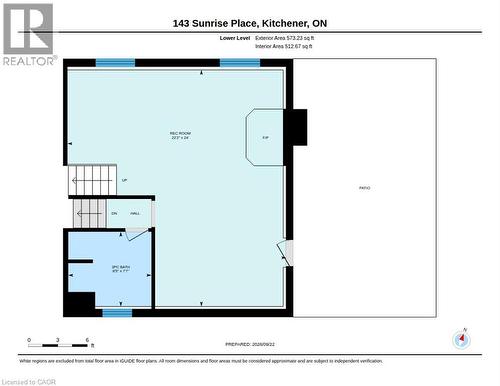 Floor plan - 143 Sunrise Place, Kitchener, ON 