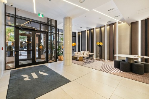 Hall d'entrée/Vestibule - 1961-101 Rue Peel, Montréal (Le Sud-Ouest), QC 