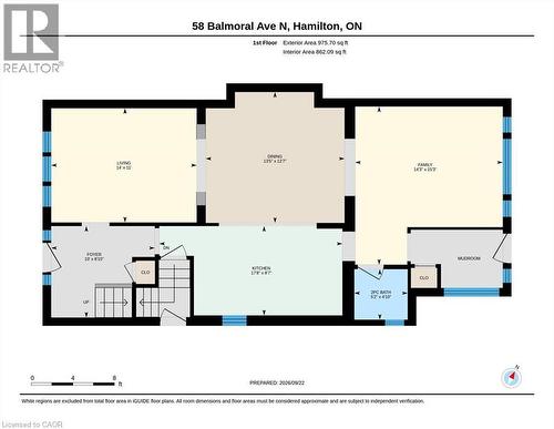 Floor plan - 58 Balmoral Avenue N, Hamilton, ON 