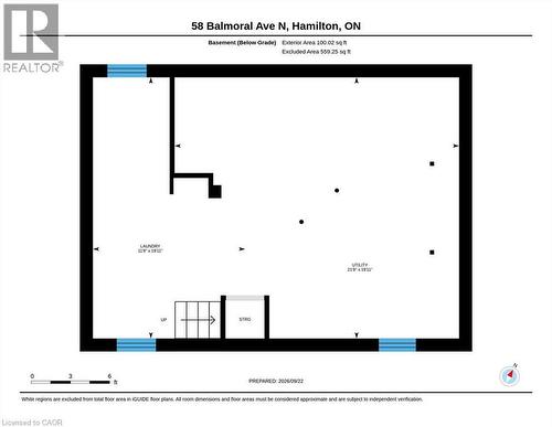 Floor plan - 58 Balmoral Avenue N, Hamilton, ON 