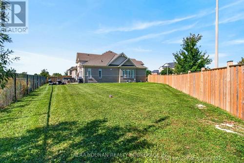 END OF BACKYARD - 140 Copeland Crescent, Innisfil, ON 