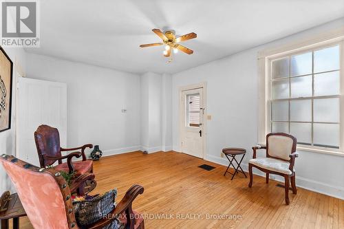 Original stripe hardwood floors! - 110-112-114 Clothier Street E, North Grenville, ON 