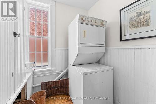 Laundry room on main level. - 110-112-114 Clothier Street E, North Grenville, ON 