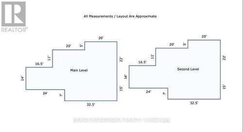 Floor Plan of Exterior Building - 110-112-114 Clothier Street E, North Grenville, ON 