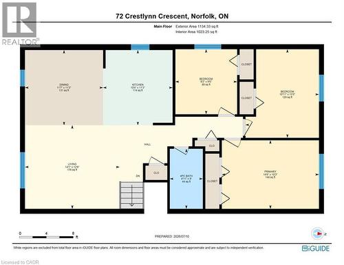 Floor plan - 72 Crestlynn Crescent, Simcoe, ON 