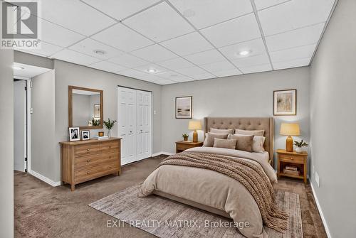 Virtually staged - basement bedroom or rec room - 2043 Avenue O, Ottawa, ON 