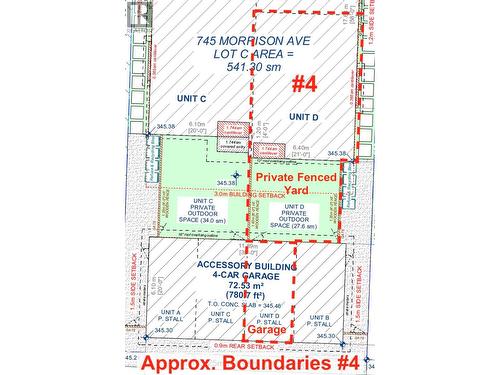 Lot Layout #4 'D' - 745 Morrison Avenue Unit# 4, Kelowna, BC 