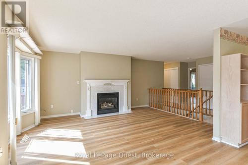Living Room Fireplace - 37 Ashton Street, Orillia, ON 