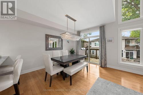 Includes walkout to deck overlooking the backyard. - 155 Nora Street, Ottawa, ON 