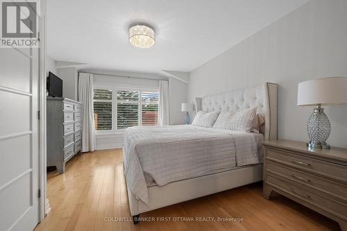 Primary suite w custom California shutters. - 155 Nora Street, Ottawa, ON 
