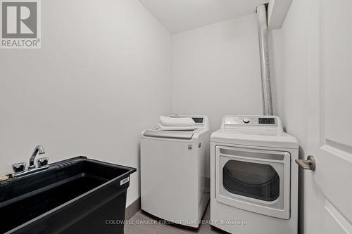Lower level laundry room w new appls (25') - 155 Nora Street, Ottawa, ON 