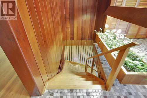 Very unique open curved staircase - 1136 Castle Hill Crescent, Ottawa, ON 