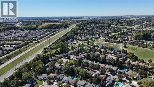 Aerial View - 34 Glen Park Crescent, Kitchener, ON 