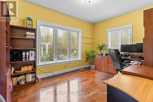 Office/Bedroom with easy access to the garage - 758335 Girl Guide Road, Georgian Bluffs, ON 