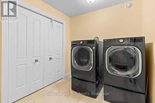 Laundry conveniently located on the second floor. - 758335 Girl Guide Road, Georgian Bluffs, ON 