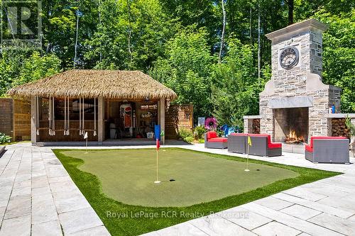 Swing Bar and professional putting green - 758335 Girl Guide Road, Georgian Bluffs, ON 