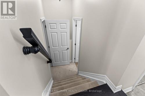 Finished basement hallway - 223 Serra Ridge, Ottawa, ON 