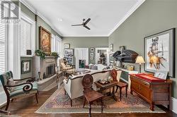 Hardwood flooring and crown molding - 