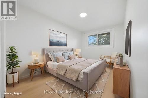 Virtually Staged Picture - second bedroom main lv - 3 Manley Crescent, Thorold, ON 