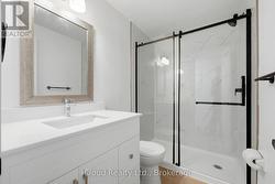 Main level Stylish new modern bathroom renovation - 