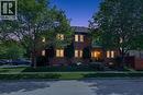 Two-story brick facade residence with a welcoming covered front porch - 1347 Brookstar Drive, Oakville, ON 