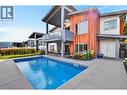 Beautiful backyard with in-ground pool - 887 Loseth Drive, Kelowna, BC 