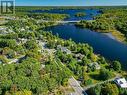 Aerial with Approximate Lot Line - 120 William Street, Parry Sound, ON 
