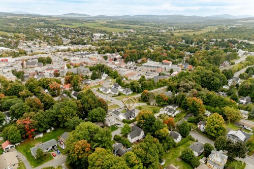 Photo aérienne - 169  - 179 Rue Court, Coaticook, QC 