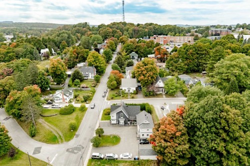Photo aérienne - 169  - 179 Rue Court, Coaticook, QC 