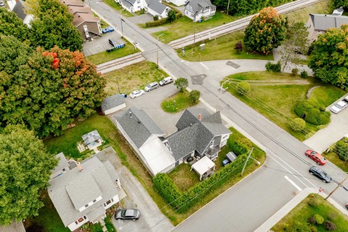 Photo aérienne - 169  - 179 Rue Court, Coaticook, QC 