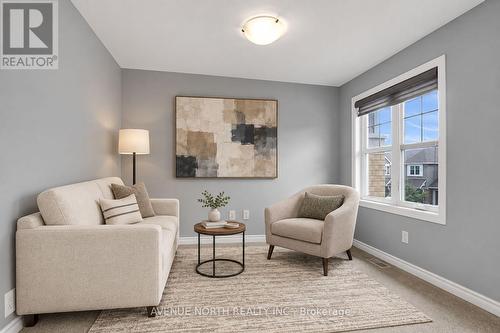 Primary Bedroom DEN/ OFFICE VIRTUAL STAGING - 303 Wood Acres Grove, Ottawa, ON 
