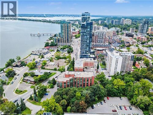 Aerial View of the City, Lake - 2121 Lakeshore Road Unit# 603, Burlington, ON 