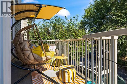 Deck off of the Dining Room - 1851 Ambrosi Road Unit# 11, Kelowna, BC 