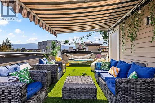 Rooftop Patio - 1851 Ambrosi Road Unit# 11, Kelowna, BC 