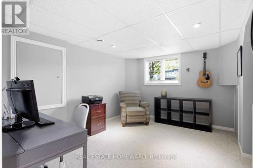 Finished ground floor room - above grade window - 10 - 571 Longworth Avenue E, Clarington, ON 