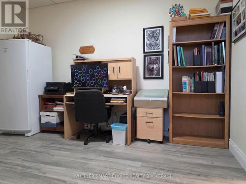 Basement office at the bottom of the stairs - 78 Maple Street, South Stormont, ON 