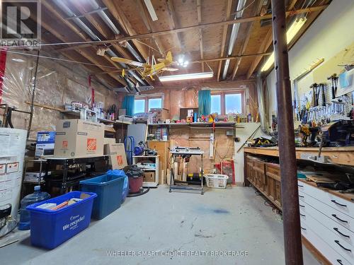 Large utility room and work shop in basement - 78 Maple Street, South Stormont, ON 