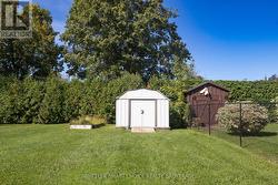 one of the sheds in the back - 