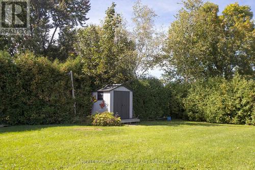a cute shed tucked away in the back - 78 Maple Street, South Stormont, ON 