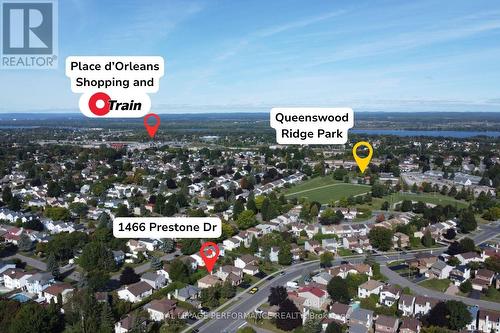 view NW to Place d'Orleans - 1466 Prestone Drive, Ottawa, ON 
