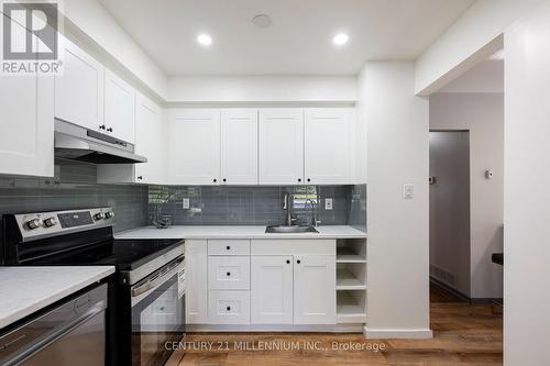 Kitchen, range wall - 139 Town Line, Orangeville, ON 