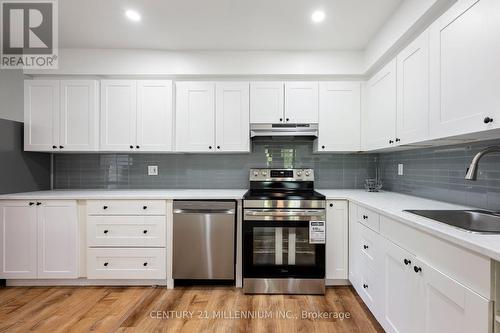 Main-floor kitchen, renovated 2026 - 139 Town Line, Orangeville, ON 