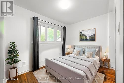Primary bedroom - virtually staged - 139 Town Line, Orangeville, ON 