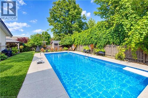 AI modified- Pool not clear currently - 133 Cornell Avenue, Kitchener, ON 